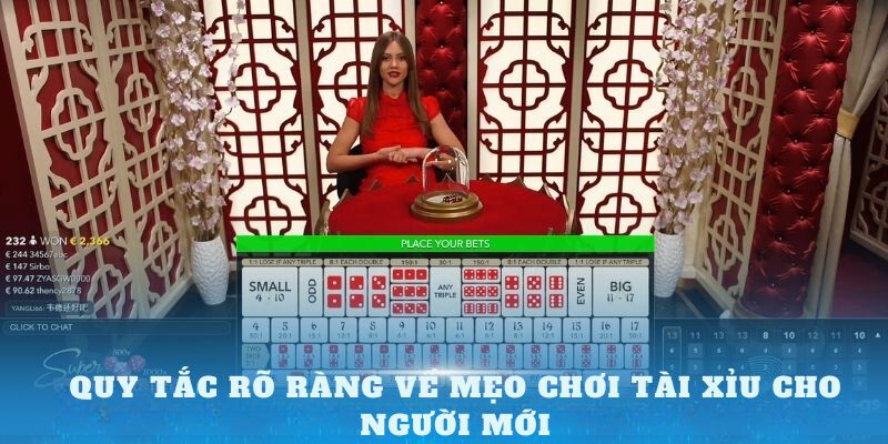 Quy tắc rõ ràng về mẹo chơi Tài Xỉu cho người mới